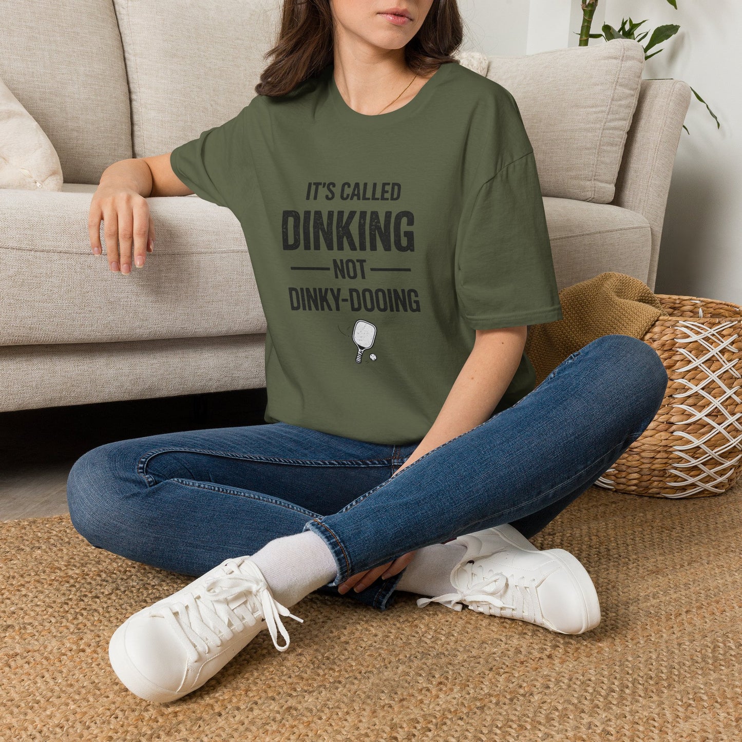 It's Called Dinking Not Dinky-Dooing Pickleball T-Shirt