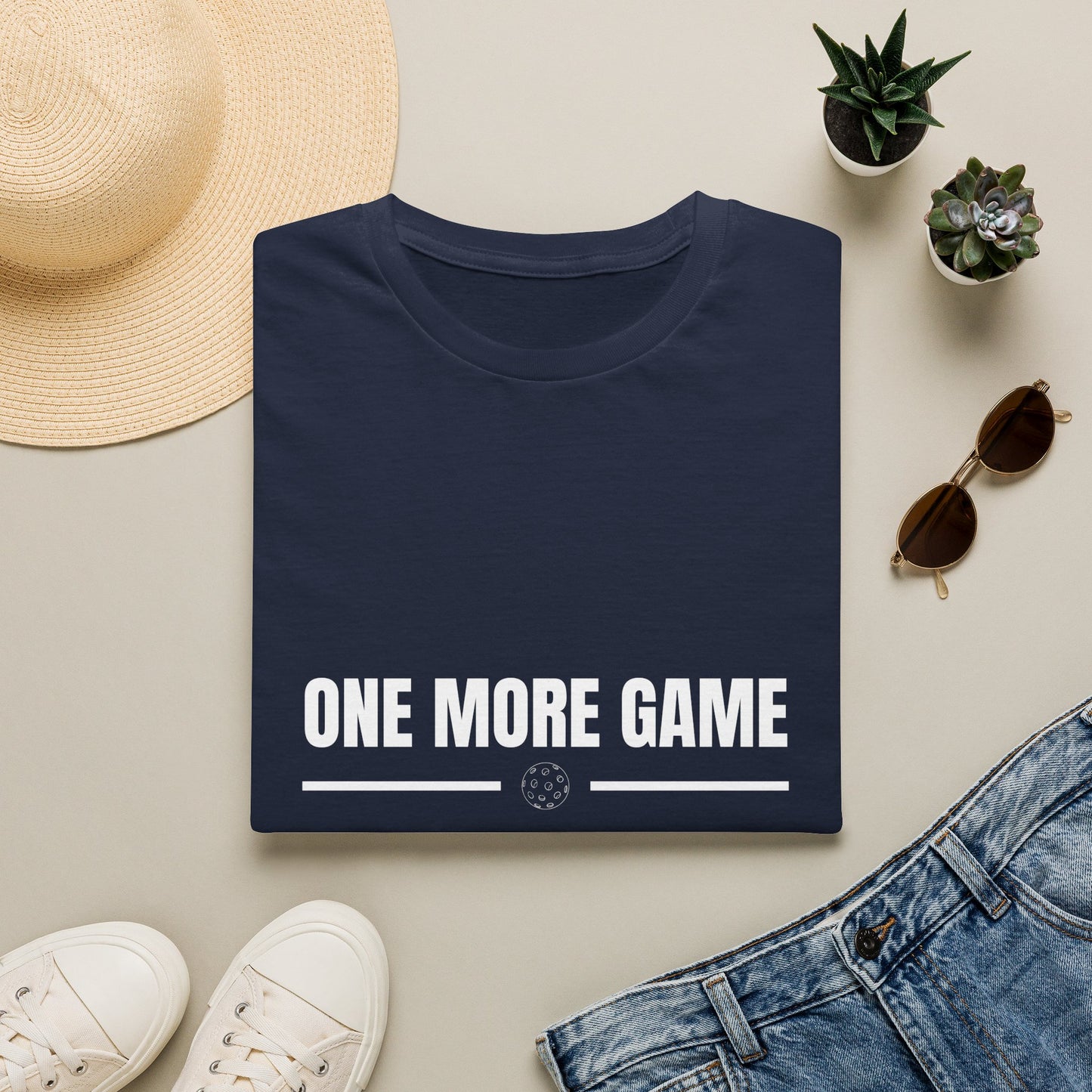 One More Game — Pickleball T-Shirt