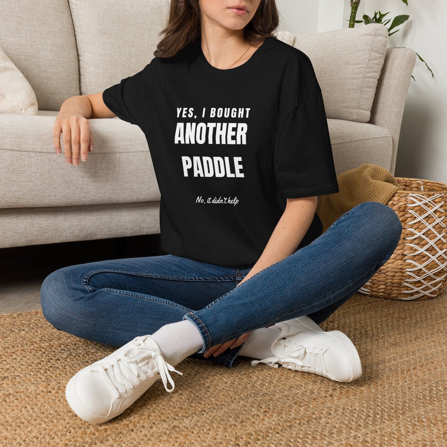 Yes I Bought Another Paddle Pickleball T-Shirt with White Text