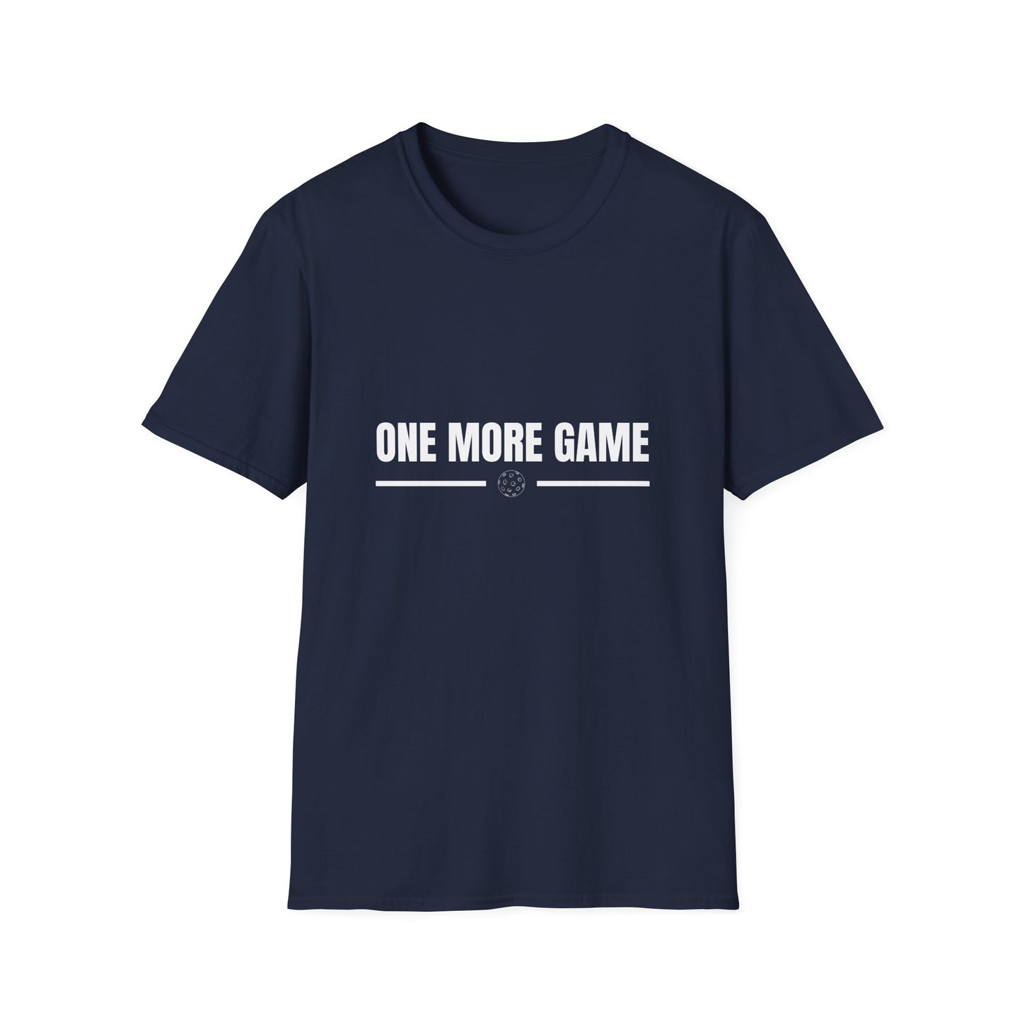 One More Game — Pickleball T-Shirt