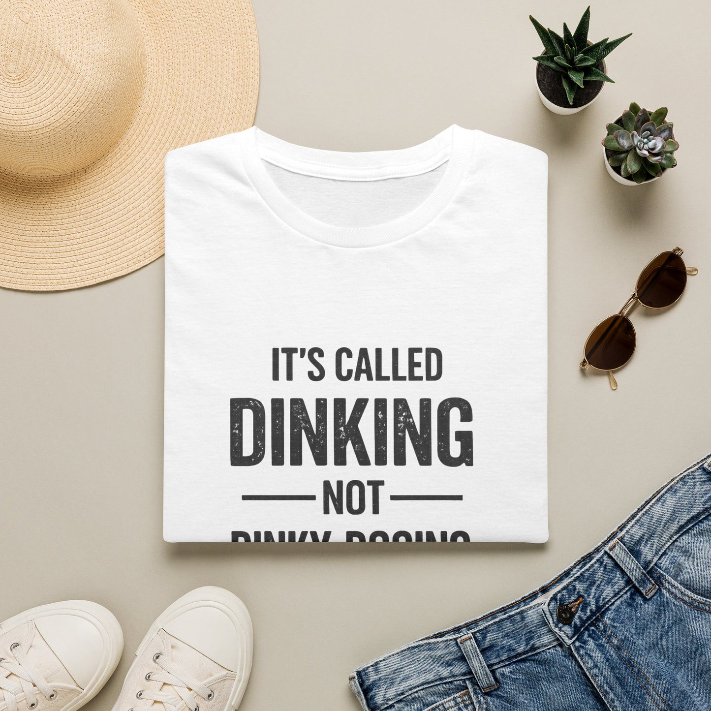 It's Called Dinking Not Dinky-Dooing Pickleball T-Shirt