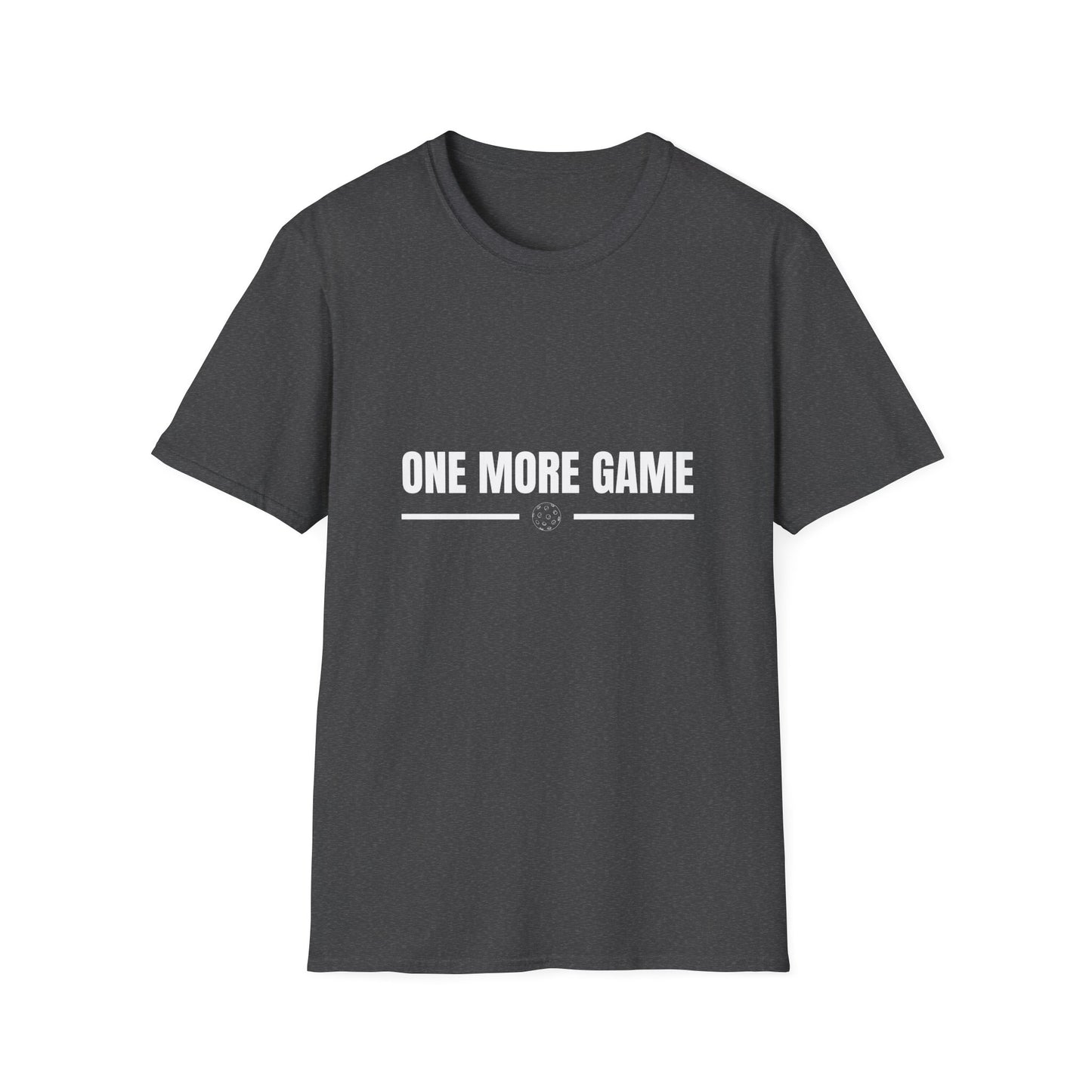One More Game — Pickleball T-Shirt