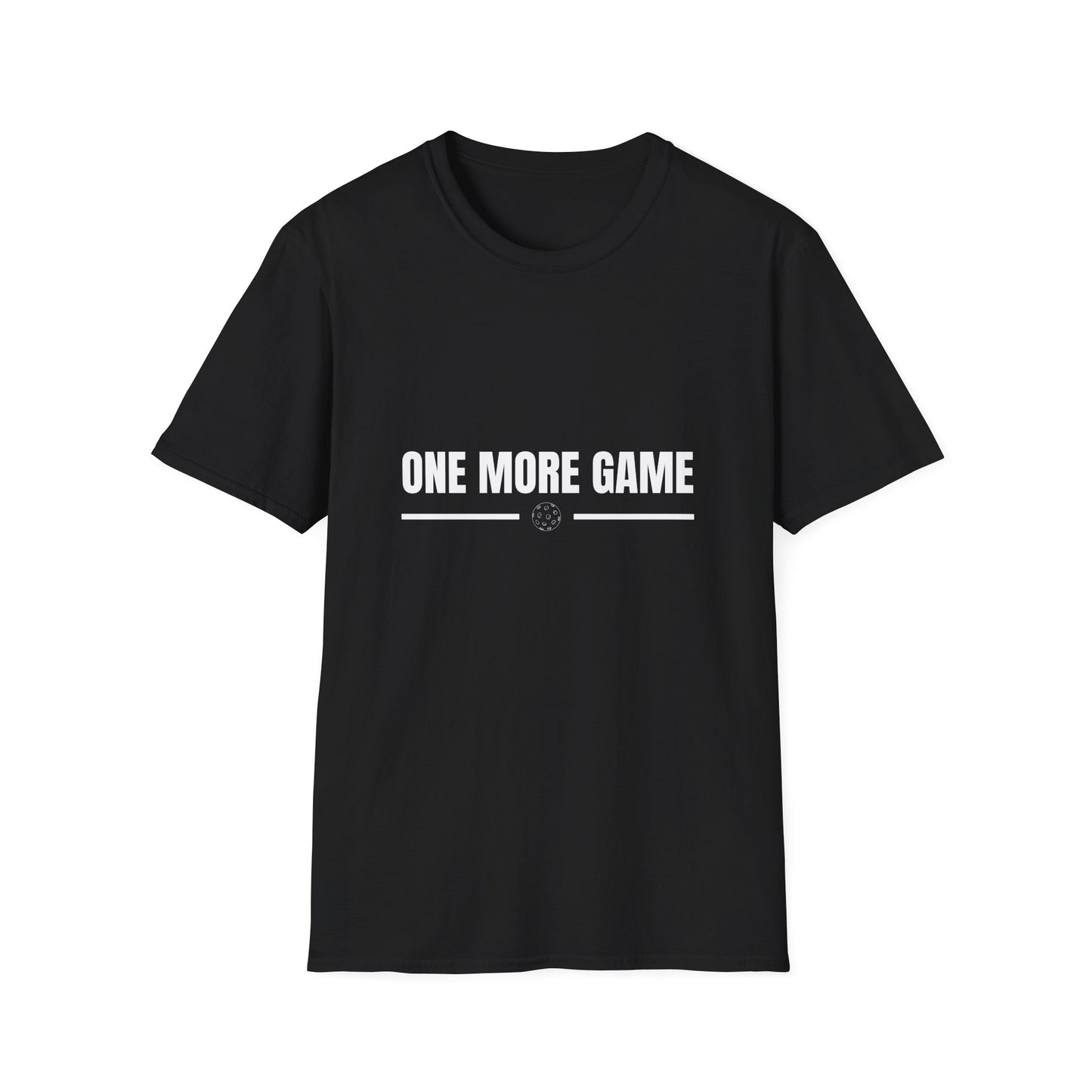 One More Game — Pickleball T-Shirt
