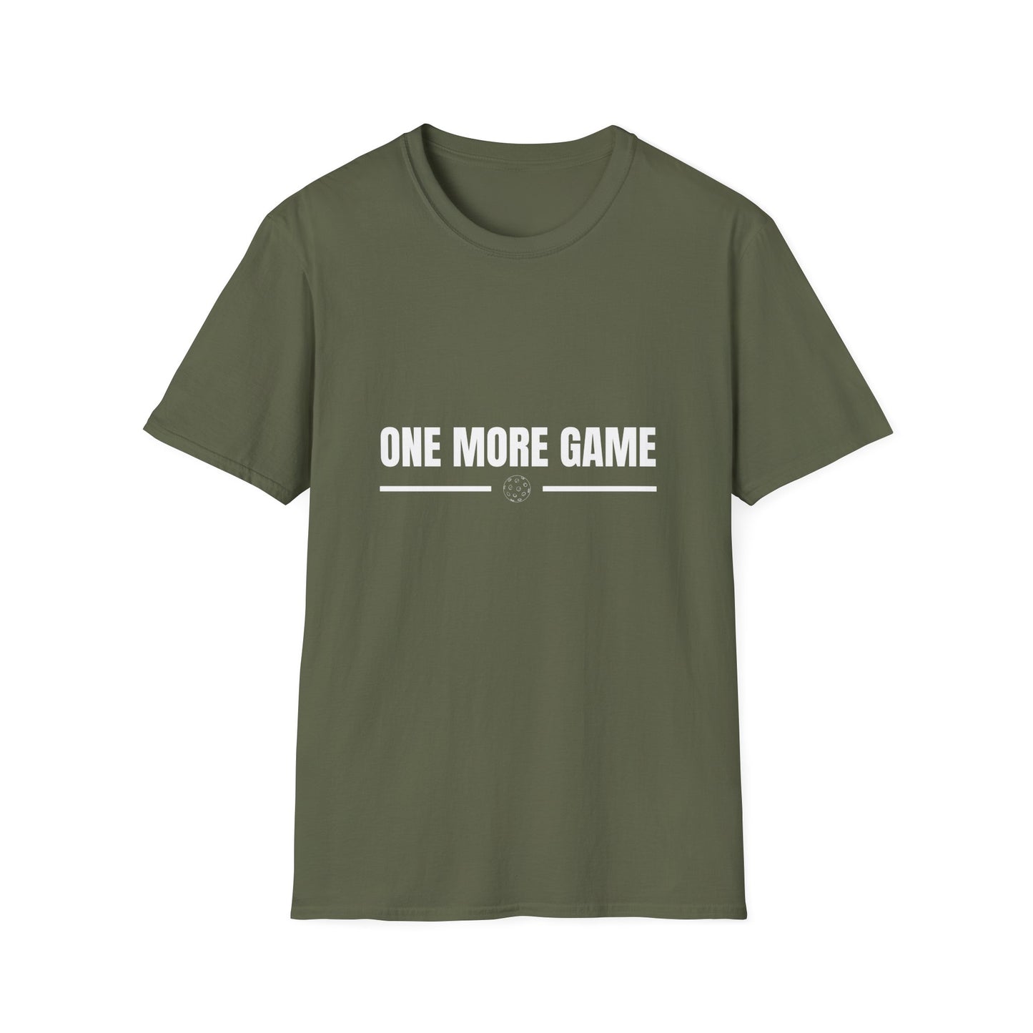 One More Game — Pickleball T-Shirt