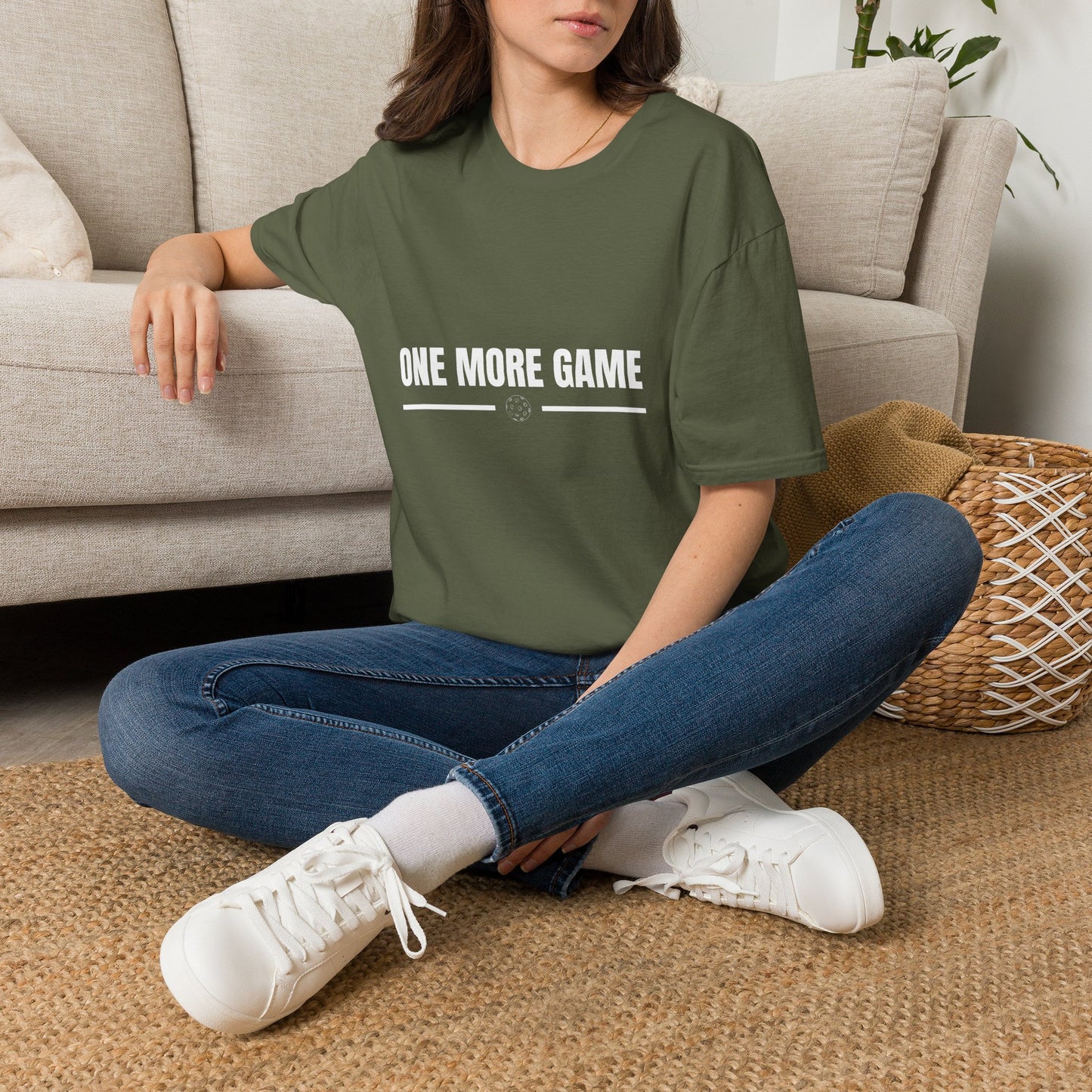 One More Game — Pickleball T-Shirt
